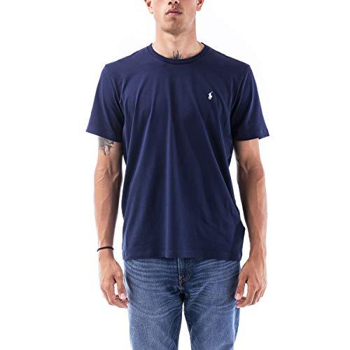 Polo Ralph Lauren | Hombres Camiseta de algodón Azul | RLU_714706745002 - L