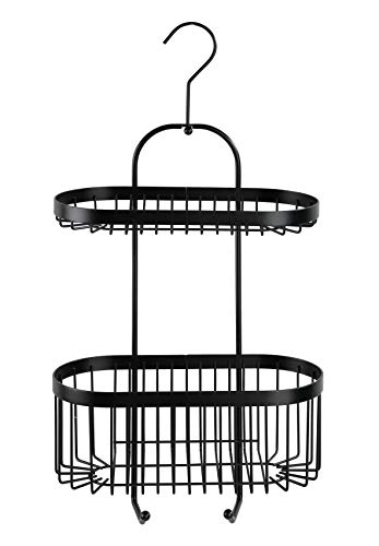 WENKO Bad-Caddy Classic Plus Black - doucheplank, wandmand met hoogwaardige roestbescherming, staal, 26,5 x 47 x 12,5 cm… - Image 7