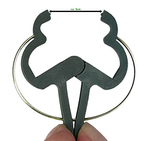 mumbi Pflanzenclips Pflanzenklammern Pflanzenhalter Pflanzenbinder in 2 Größen – Bild 3