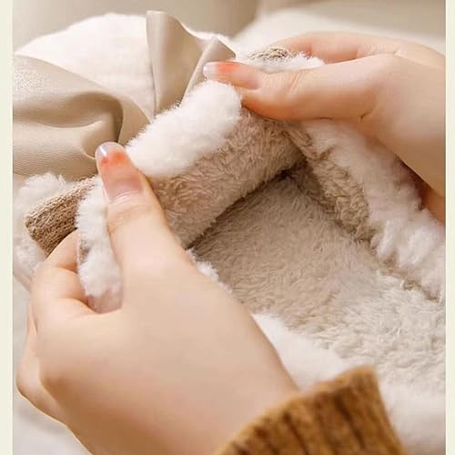 UNICOLD Fuzzy Cute Bow-tie Slippers For Women, Comfy Memory Foam Cloudy Soft Warm Slippers Indoor Outdoor In Winter2