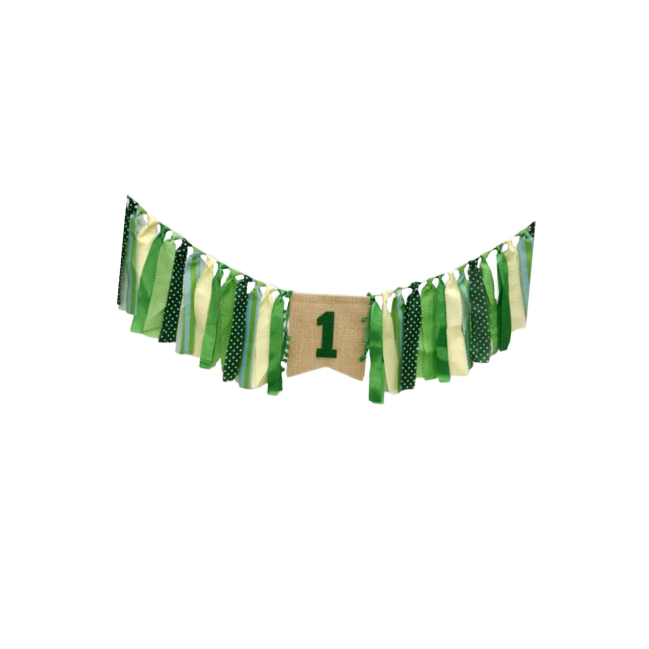 Cabilock 3 Juegos De Elegantes Suministros Para Fiestas De Bebé En Verde Menta Accesorios Para Fotos Pancartas Para Trona Banderines Decorativos Para Decoraciones De Cumpleaños