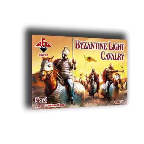 Red Box 72138 Kit Figuras de Caballería Ligera Bizantina 1/72 miniatura 1