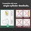 Nuki Smart Lock (Deadbolt) & Keypad 2, Keyless Door System with Auto-Lock, Fingerprint and Code Access, App Control, Easy Setup, Compatible with Alexa, Google, for Secure and Easy Home Entry