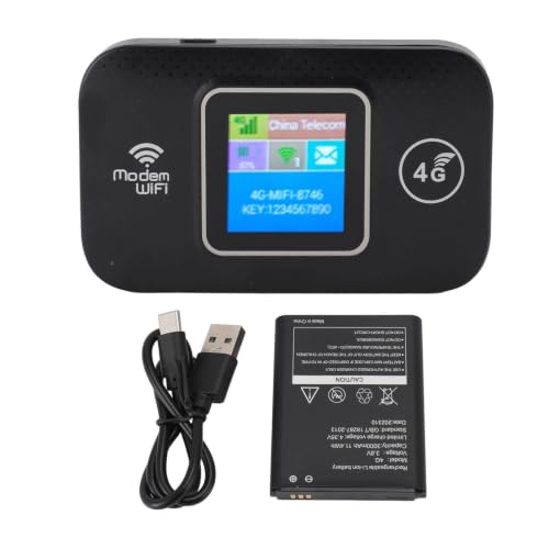 Image of Estink 4G LTE Portable WiFi Router, 300Mbps 10-Device Sharing