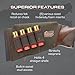 Beartooth Comb Raising Kit 2.0 | Improve Accuracy | Neoprene | Reduce Recoil | Shotgun - Right Handed, Brown