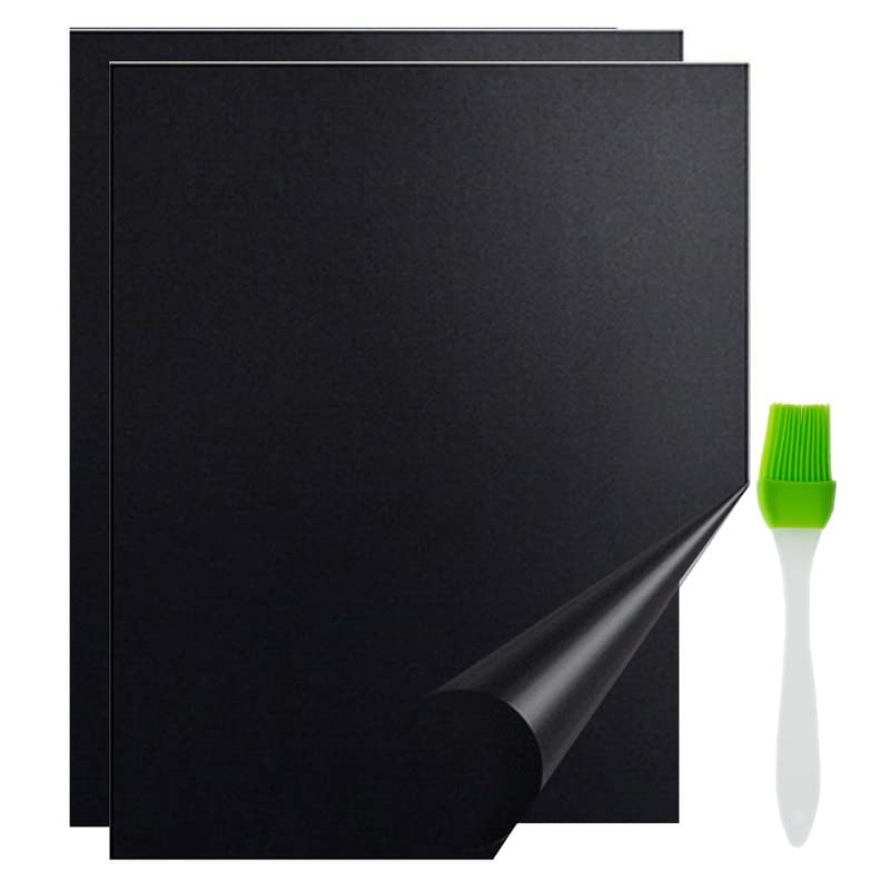 Boldek Oven Liner, 2Pcs, Medium 50x40cm - Glasvezel gecoate Teflon BBQ-Grill Mat - Non-Stick Heavy-Duty Voering Beschermers - Ideaal voor binnen & buiten grills, elektrisch/Gas Oven & Magnetron