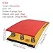 LZMZMQ Spring Boards Gymnastics Kids Adults Drills, Springboard for Gymnastic Competition - Gym/Track Jumpers, Small Handspring Trainer/Equipment, Wooden(Red)