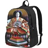 [RFBHOP] ファッション リュックひな祭り 雛人形 雛祭り リュックサック バックパック 外出 Pc収納 軽量 大容量 防水 旅行 ュック 耐久性 通学 多機能 男女ともに適用されます