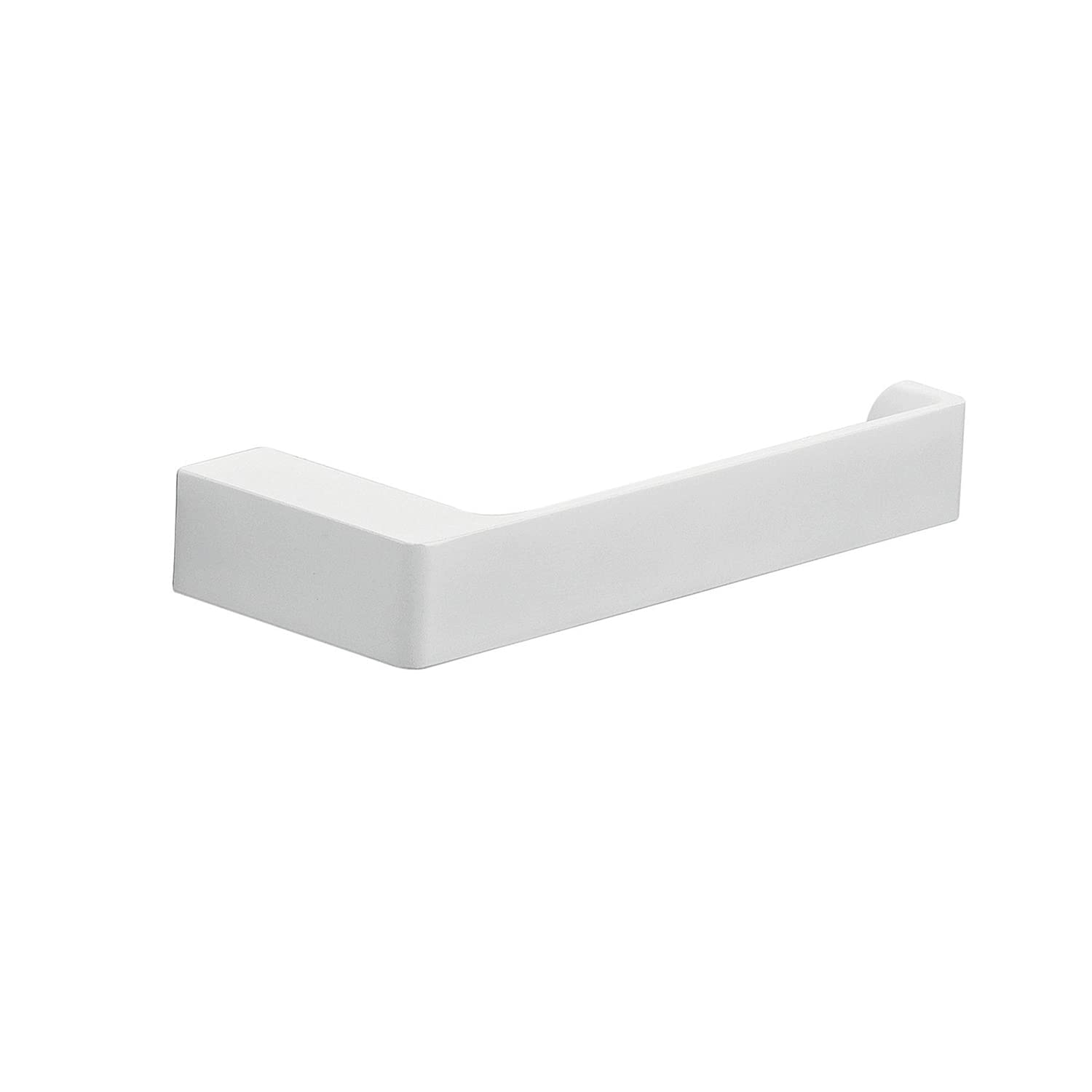 Gedy TOILET_PAPER_HOLDER, G-Kuala Lumpur, White, Cromall Brass Glass, 2 Year Guarantee