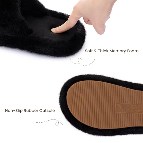 Image of RockDove Women's Pluffie Open Toe Slippers
