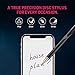 Adonit Pro 4 (Black) Luxury Capacitive Stylus Pen, High Sensitivity Fine Point and Precision,Stylus for iPad, Air, Mini, Android, iPhone, Surface, Other Touch Screens, Compatible for All Touchscreens