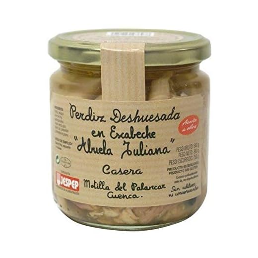 PERDIZ DESHUESADA ESCABECHADA “LA ABUELA JULIANA”