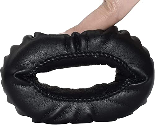Almohadillas de repuesto para audífonos Sony MDR-XB700 | Almohadillas de espuma viscoelástica/cuero de proteína - Negro miniatura 5