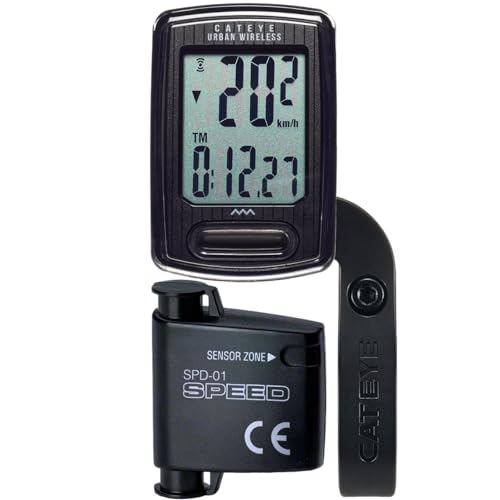 CATEYE Urban Wireless Bike Computer &ndash; Analog Speedometer &