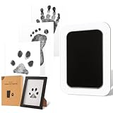 catose Inkless Paw Print Kit for Dogs,Cats & Babies - Clean Touch Dog Nose & Baby Handprint Kit,Mess Free Dog Paw Print Kit,1-Pcs Ink Pad & 1 Wooden Frame - Keepsake Gifts for Pet Lovers,New Moms