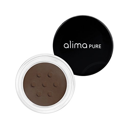 Alima Pure Loose Mineral Eyeshadow - Long-lasting Creamy Matte, Neutral or Glitter Eyeshadow Powder - Satin Matte/ Pearluster/ Luminous Shimmer | Espresso