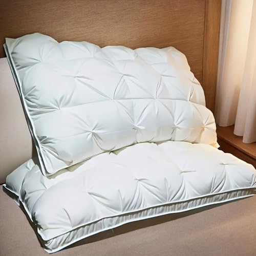Set 2 Almohadas algodón tamaño 50.8x76.2 cm doble capa miniatura 6