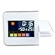 Projektionswecker für Schlafzimmer, Digitaluhr mit um 180° Drehbarem Projektor, Klares LED-Display, USB-Ladegerät, Snooze, Thermometer und Hygrometer, Digitaler Wecker für