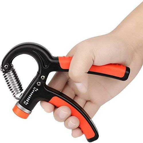 DreamPalace India Hand Gripper - Exerciser Strengthener Hand Exerciser Resistance 10Kg to 40Kg for Gym,Strong Wrist-Orange (B07JN8CW5D) Amazon Price History, Amazon Price Tracker