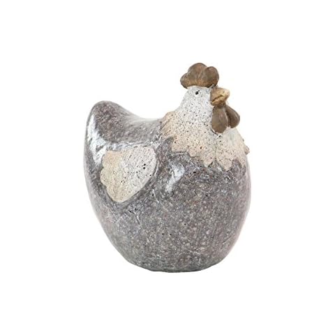Deco 79 Polystone Chicken Garden Sculpture Cover