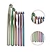 Large Aluminum Crochet Hooks Set 7mm, 8mm, 9mm,10mm, 12mm, 15mm, Big Standard Size Crochet Hooks