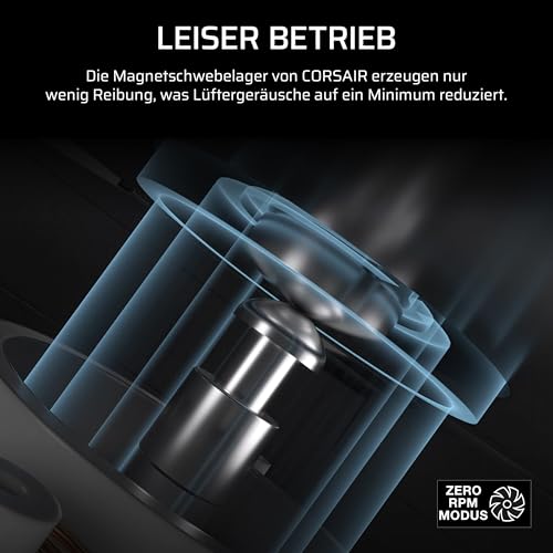 Corsair Nautilus 360 RS ARGB CPU-Flüssigkeitskühler – 360mm AIO – Geräuscharm – Direkter Mainboard-Anschluss – Intel LGA 1851/1700, AMD AM5/AM4 – 3X RS120 ARGB-Ventilatoren Inbegriffen – Schwarz