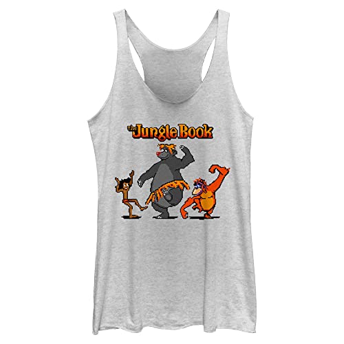 Camiseta premium con espalda cruzada Disney Book 8 Bit con acabados de alta resistencia