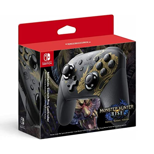 Nintendo Switch Pro Controller Monster Hunter Rise Edition – Ansicht 3