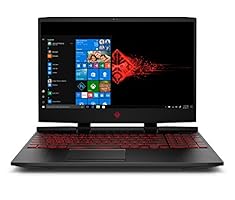 OMEN by HP 15.6-inch Gaming Laptop, i5-8300H Processor, GeForce GTX 1050Ti 4GB, FHD IPS Thin Display, 12GB 2666MHz RAM, 1TB HDD &amp; 128GB PCIE SSD, Windows 10 (15-dc0010nr, Black), Metal