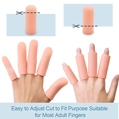Sumiwish Guanti da Dito, Gel Finger Cots, Finger