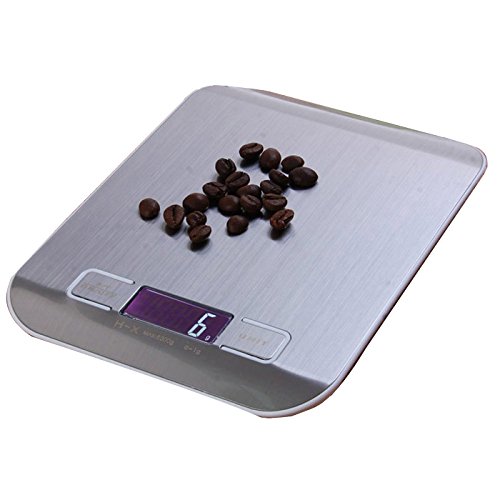Di Alta Precisione Digitale LCD 5Kg X 1G Bilancia Bilancia Peso Misura G/Ozt/Lb/Oz