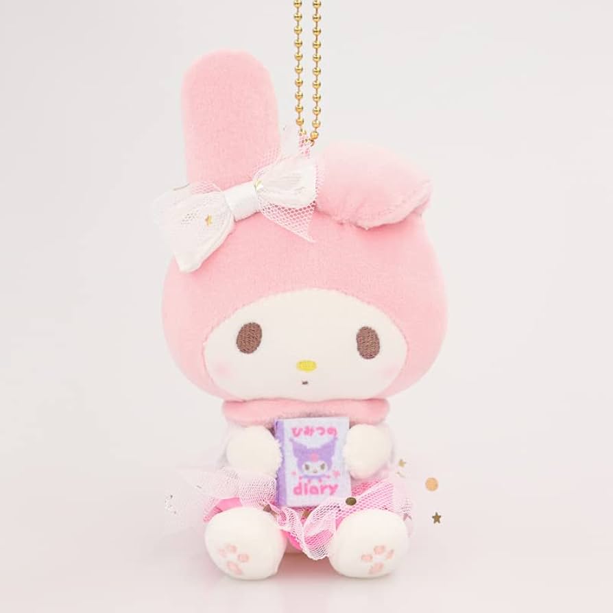 ♡ むにゅぐるみ ひみつの日記 マイメロ クロミ こぎみゅん メル マスコット♡ ♡ むにゅぐるみ ひみつの日記 マイメロ クロミ こぎみゅん メ