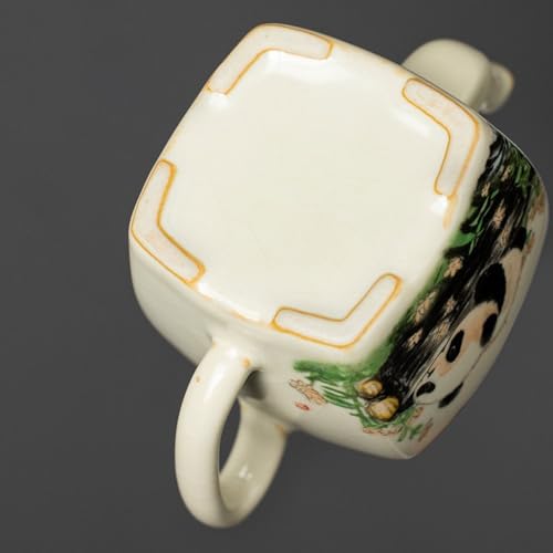 Té de cerámica para uso personal con filtro y diseño compacto miniatura 5