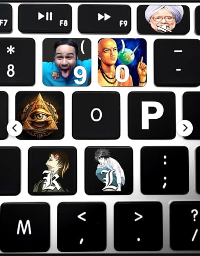 Image of Memes Keyboard Stickers Compatible for All Keyboards Laptop and Desktop (Antique)