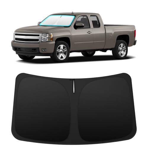Image of INSAUTO Windshield Sun Shade for Chevrolet Silverado /GMC Sierra 2007-2013