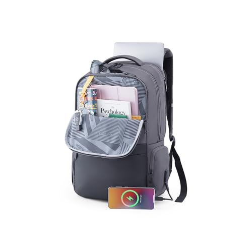 Image of American Tourister Segno 4.0 | 30 Ltrs | 3 Compartments | Bottle Pocket | Ergonomic Padded Back Panel & Shoulder Straps | Laptop Backpack | 1 Year International Warranty | Grey