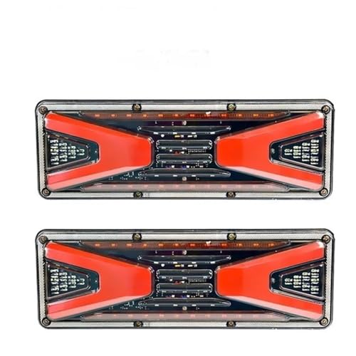 Feux arrière voiture camion 24V clignotant tournant bloc optique remorque utilitaire