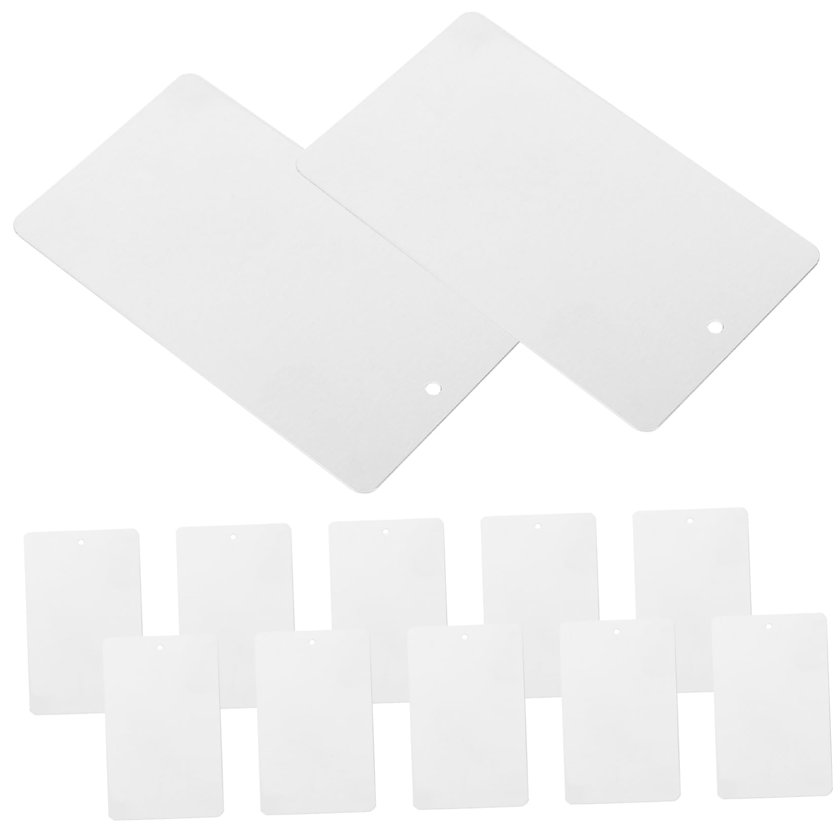 BESPORTBLE 150pièces Étiquettes De Plantes Aluminium Réutilisables De Marqueurs Métalliques Pour Identifier Arbres Et Fleurs Jardinage Intérieur Et Extérieur