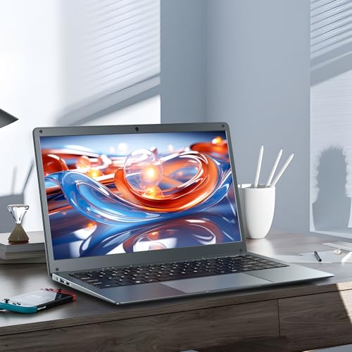 Image of BLUEING 14 Inch Laptop-Computer, Celeron N3350 (Up to 2.4GHz), 6GB LPDDR4 RAM 320GB Storage, WI-FI 5, BT5.0, HD Camera, 34Wh Battery, Home & Study, Lightweight
