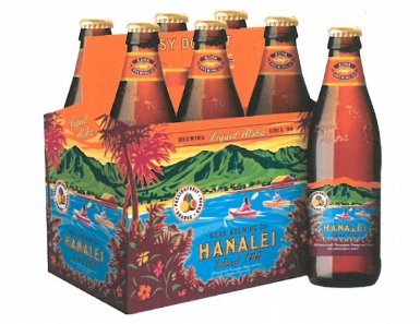 6 Flaschen Kona Bier Hanalei a 0,355l aus Hawaii Island Indian Pale Ale 4.5% inc. 1.50€ EINWEG Pfand