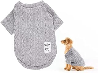 Dog Jumper, Warm Dog Sweater, Puppy Sweater Winter Knitted Dog Pullover Dog Cat Coats Pet Sweater Knitwear Coat Winter Pet Turtleneck Vest Soft Turtleneck Dog Clothes Vest for Pet Autumn Winter