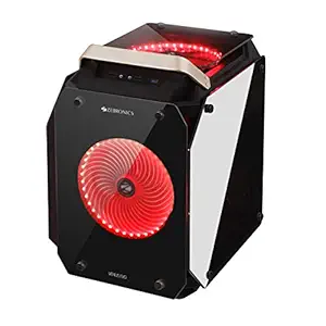 Zebronics Zeb-Venus EVO Chassis Comes in Compact Dual Chamber Design,Tempered Glass On All Four Sides, LED Lights with 7 Static & 3 RGB Modes