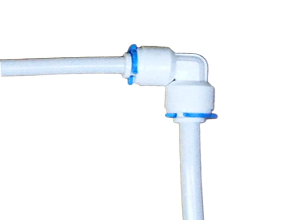 Kühlschrank Wasseranschluss - Komplettset mit 5m Schlauch und Adapter aus Messing (verschromt)
