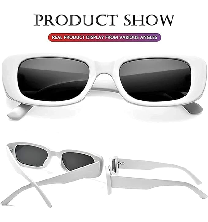 Image of Unisex Stylish Round Sunglasses | TAC Polarized Lens | 100% UV Protection | Men & Women Driving Bikes, Outdoor Sports, Hiking & Travel Eyewear (black sunglass)