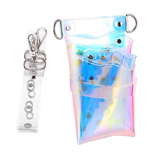 OUNONA 1Pc Hairdressing Scissors Waist Bag Multi Compartment Barber Tools Pouch Cross Storage for Hair Stylist Accessories Design for Scissors and Combs