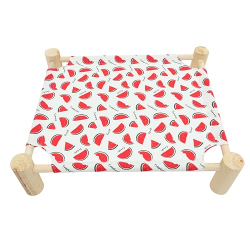 SEWOART Cama Elevada para Mascotas De Cama para Gatos y Perros Pequeños Diseño Moderno y Fresco Ideal para Interiores y Exteriores Cama De Verano para Cachorros y Gatos