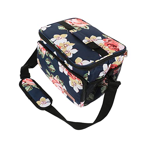 Cabilock Bolsas de aislamiento school bag pack escolar maletín escolar handbag accesorios de viaje totalizador bolsa de almuerzo portátil conveniente bolsa de almuerzo tela oxford Green
