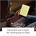 Amazon Kindle Paperwhite (8 GB) – Now with a larger display, adjustable warm light, increased battery life, and faster page turns – Black
