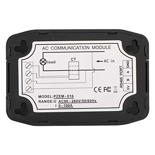 Image of UART to RS485 Voltmeter Ammeter Voltage Current Power Factor Frequency Energy Tester Multi Function Meter(Closed CT(100A)+USB to 485 Module PZEM-016)