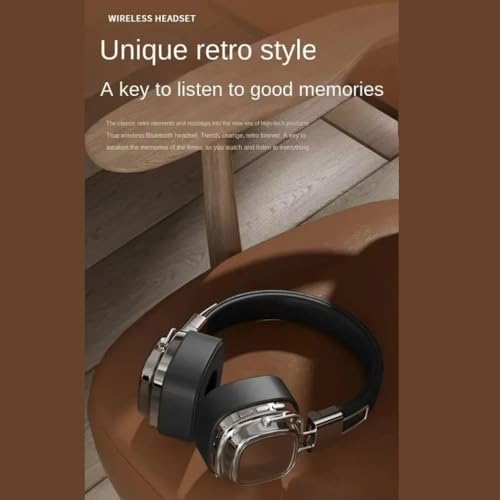 Image of Drumstone (𝐒𝐩𝐞𝐜𝐢𝐚𝐥 𝟏𝟓 𝐘𝐞𝐚𝐫𝐬 𝐖𝐚𝐫𝐫𝐚𝐧𝐭𝐲 Wireless Over-Ear Gaming Headphones with Mic, Bluetooth & Wired 3.5mm | 80+ Hrs Playtime, Noise Isolation, Stereo Sound, Comfortable Ear